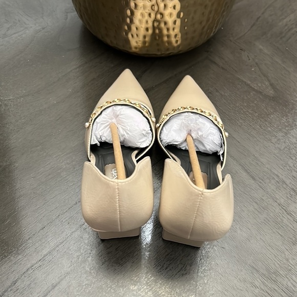 FRANCO SARTO Azara Pumps Cashmere Beige Faux Patent - Picture 7 of 13